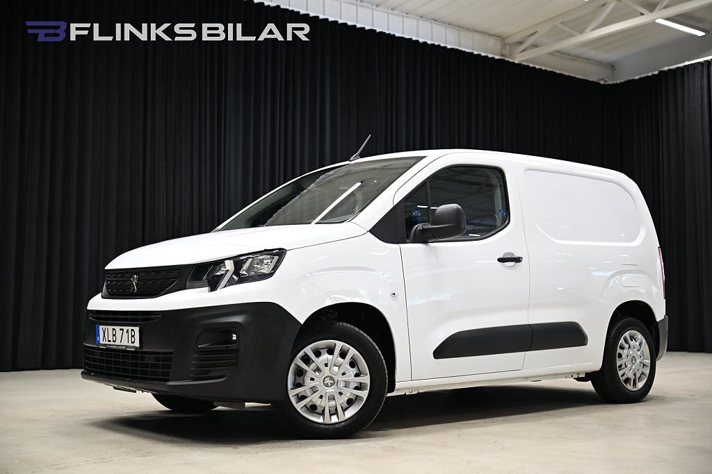 Peugeot Partner 130HK Automat|Inredning|Drag|Värmare|Backkamera|Leasbar