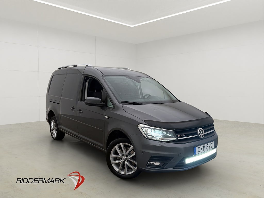 Volkswagen Caddy Maxi 4M Värmare 2xDörrar PDC Drag CARPLAY