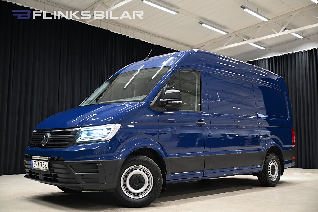 Volkswagen crafter 140HK Automat|LED|Drag|Värmare|GPS|Backkamera|EnÄgare