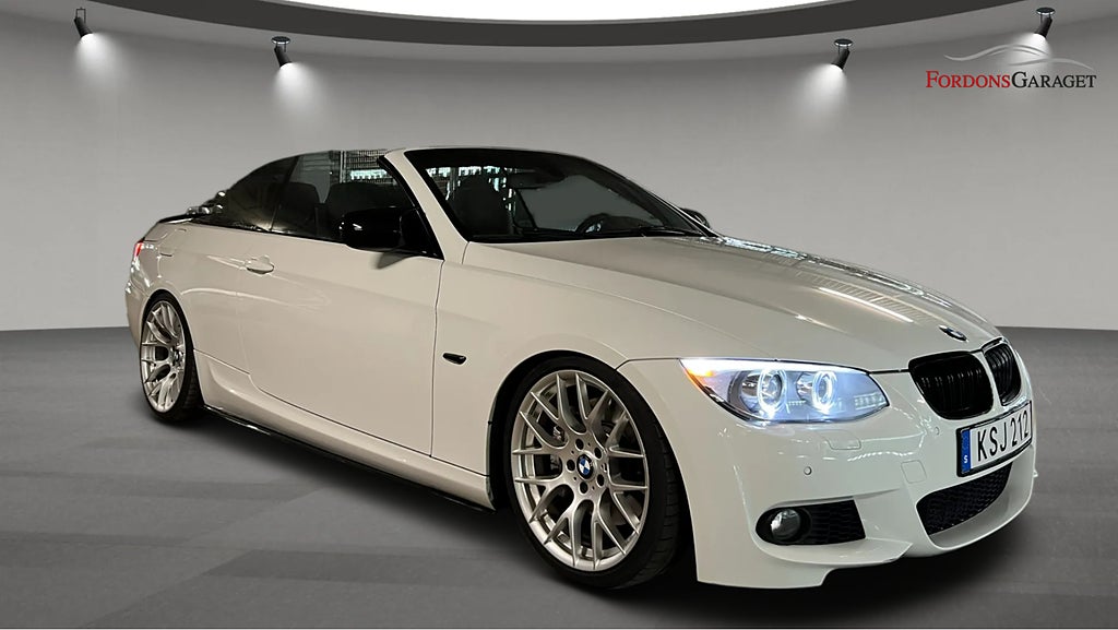 BMW 335i CONVERTIBLE DCT SVENSK M SPORT OPTIMERAD FULLUTR 
