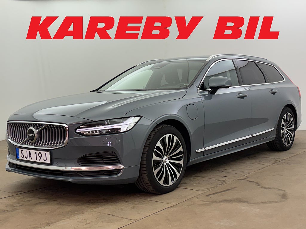 Volvo V90 Recharge T6 AWD 350hk Core Bright B-kamera Dragkrok