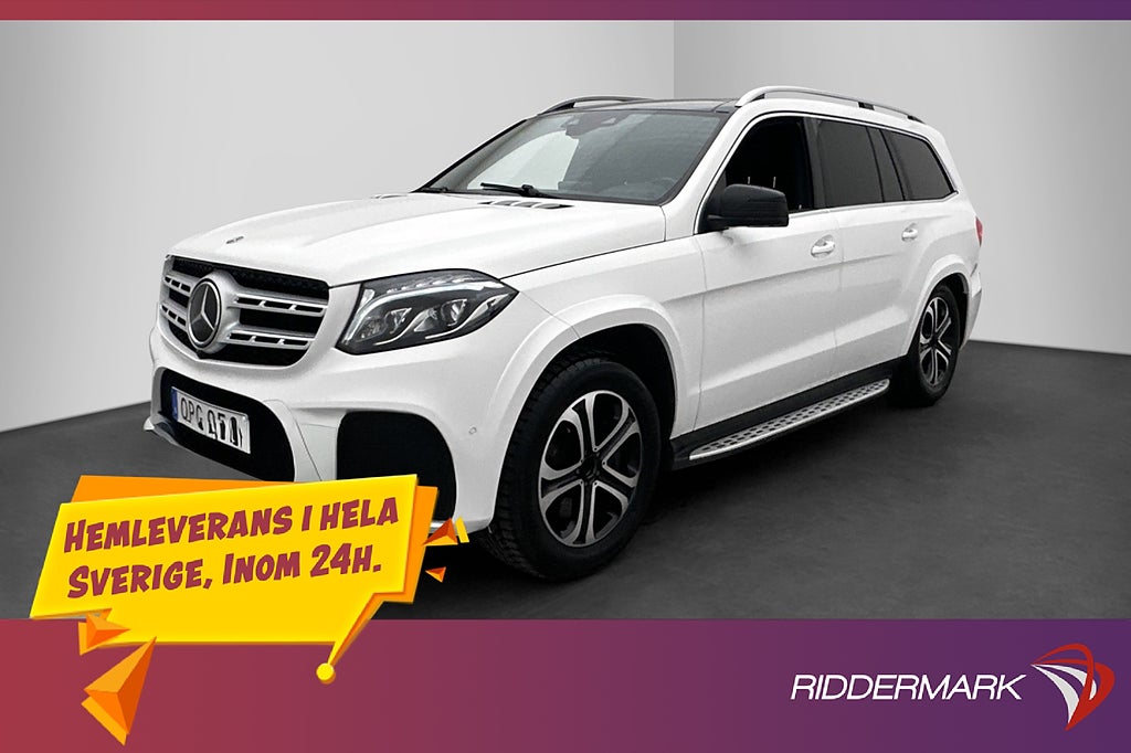 Mercedes-Benz GLS 350 d 4M AMG 7-Sits Pano H/K D-Värm 360°