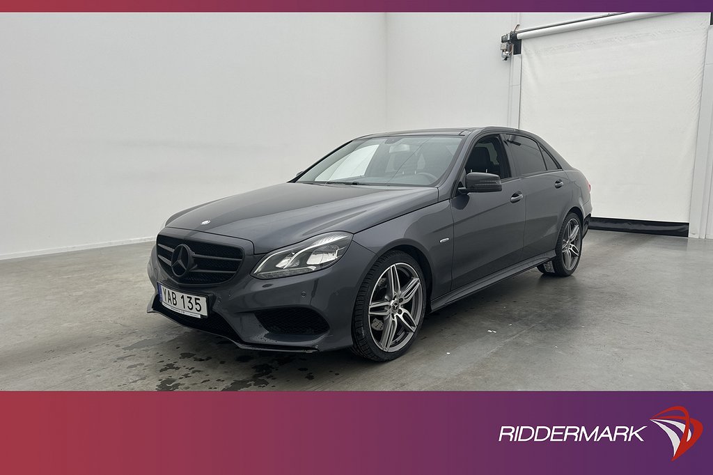 Mercedes-Benz E 220 Sedan 4M 170hk AMG Pano Värm Navi