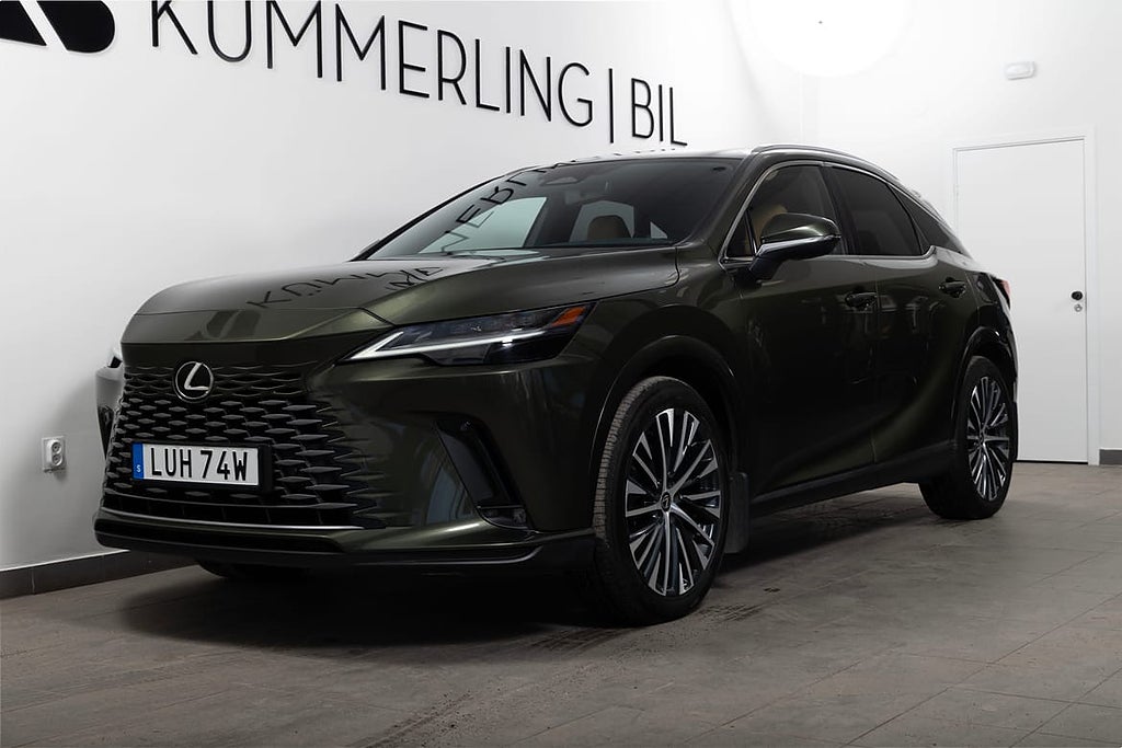 Lexus RX 450h+ 21\"/Dragkrok/Ventileradestolar/Elektriska stolar
