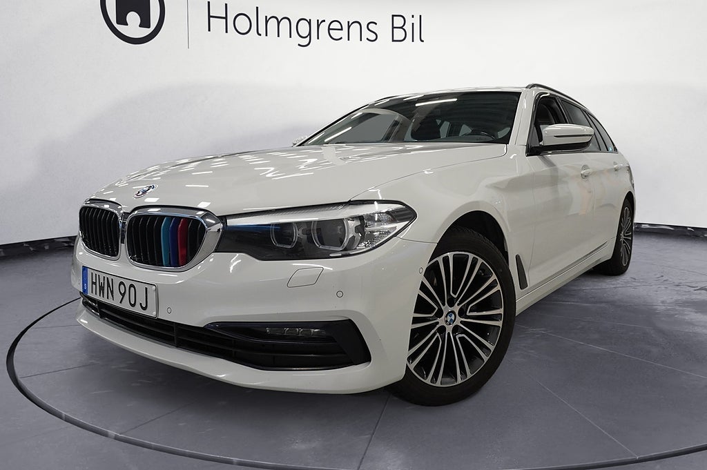 BMW 520 3,95% ränta d xDrive Touring Sportline Drag Navi 18 Rattvärme
