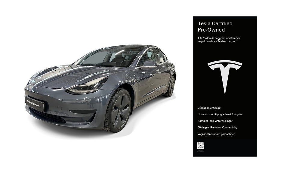 Tesla Model 3 Standard Range Plus Certified Pre-Owned 3,84% ränta