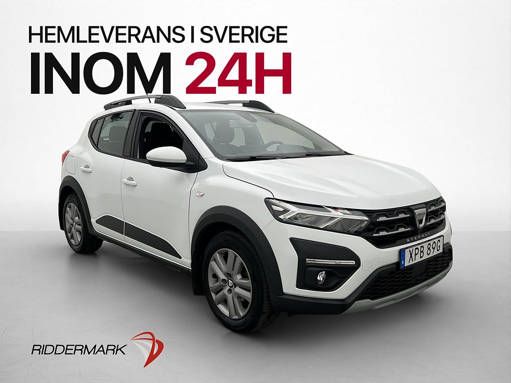 Dacia Sandero Stepway Farthållare Rails Isofix Svensksåld