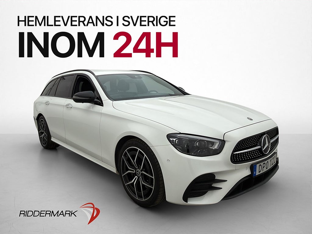 Mercedes-Benz E 220 T d 9G AMG Wide 360° Värmare Drag 194hk