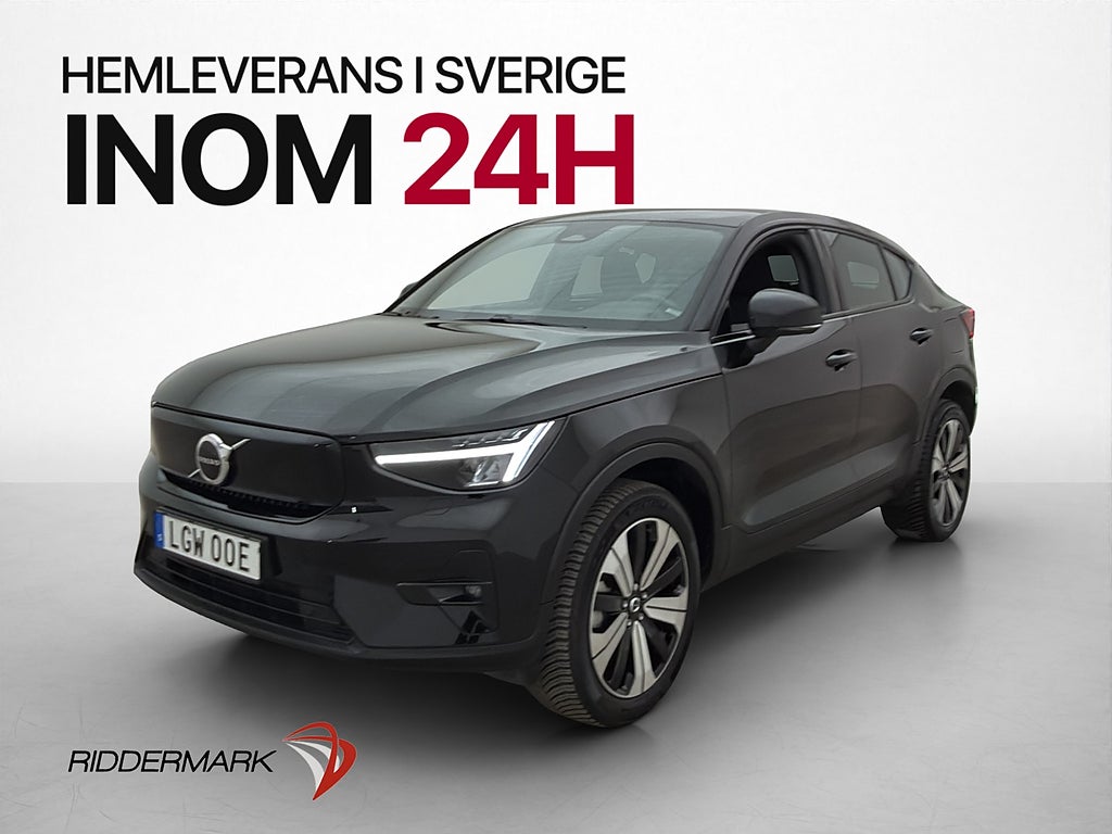 Volvo C40 Recharge Single Motor Plus Värmare Pano  Kamera