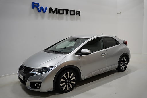 Honda Civic 1.6 i-DTEC 120hk Lifestyle B-kamera M-värmare Bluetooth