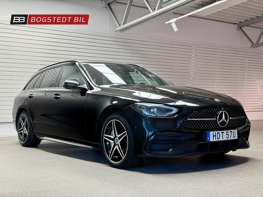 Mercedes-Benz C300 e 313hk AMG | Drag | Panorama