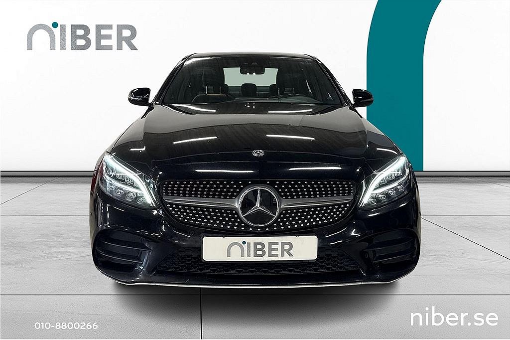 Mercedes-Benz C 200d AMG, Adv. paket, Bränslevärmare, Sportstolar, Navi, Kamera