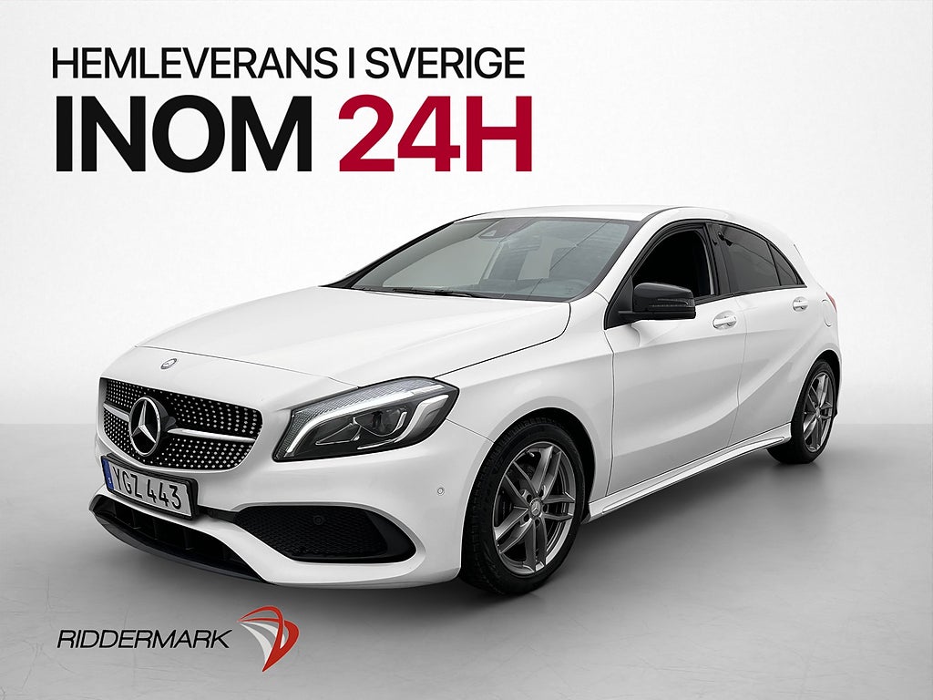 Mercedes-Benz A180 122hk AMG Sport Night Backkamera CarPlay