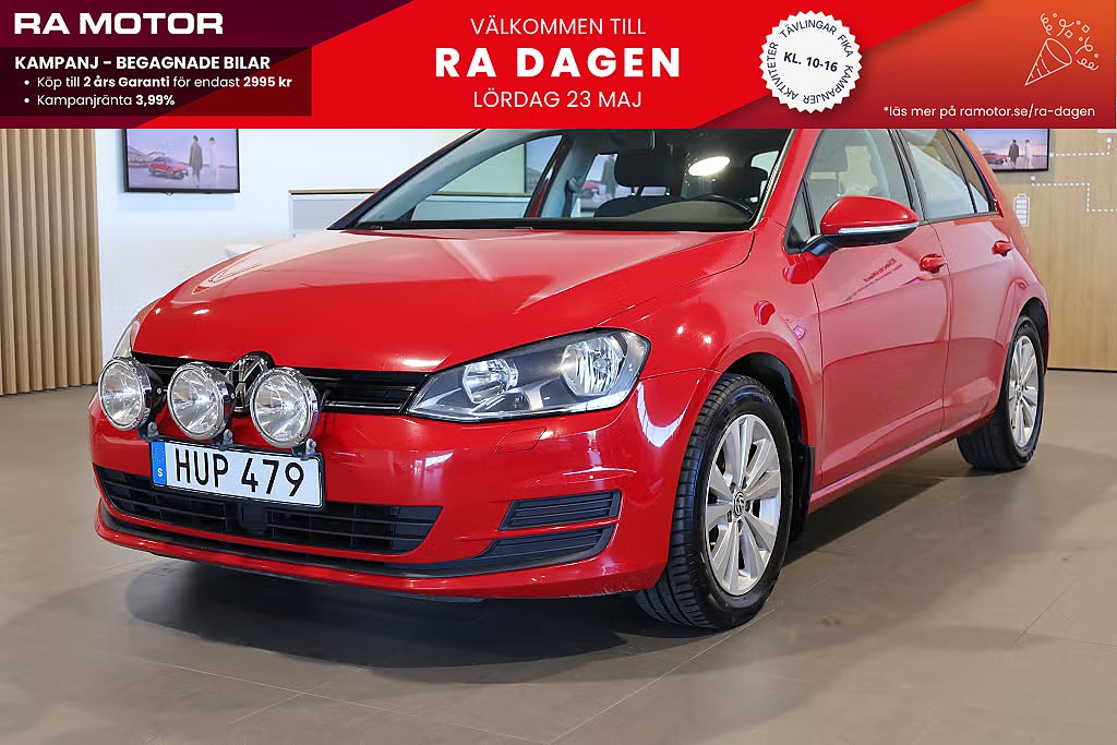 Volkswagen Golf 1.6 TDI 110hk 4Motion |Drag|D-värm|Bluetooth|Carplay| 2016