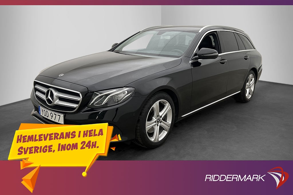 Mercedes-Benz E 220 T d 4M Avantgarde Läder Kamera Navi Drag