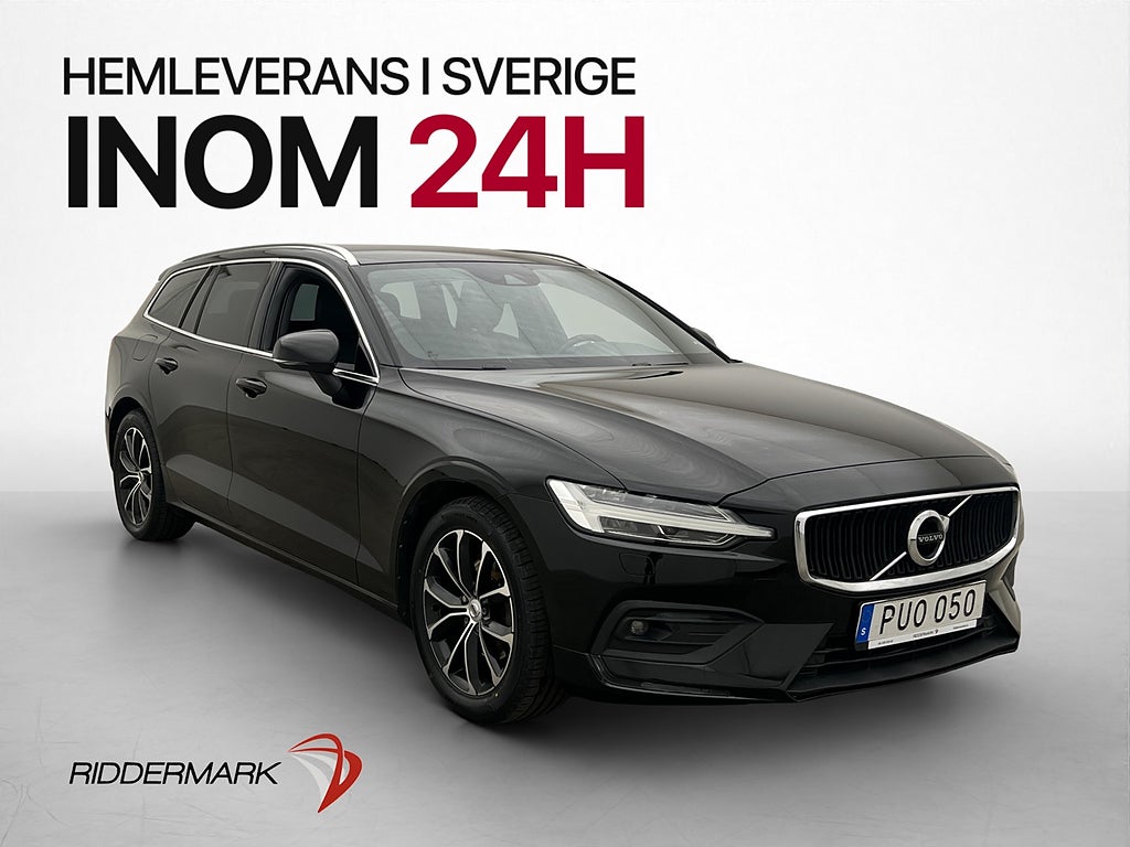 Volvo V60 D4 Momentum Halvskinn Värmare VOC Drag Navi