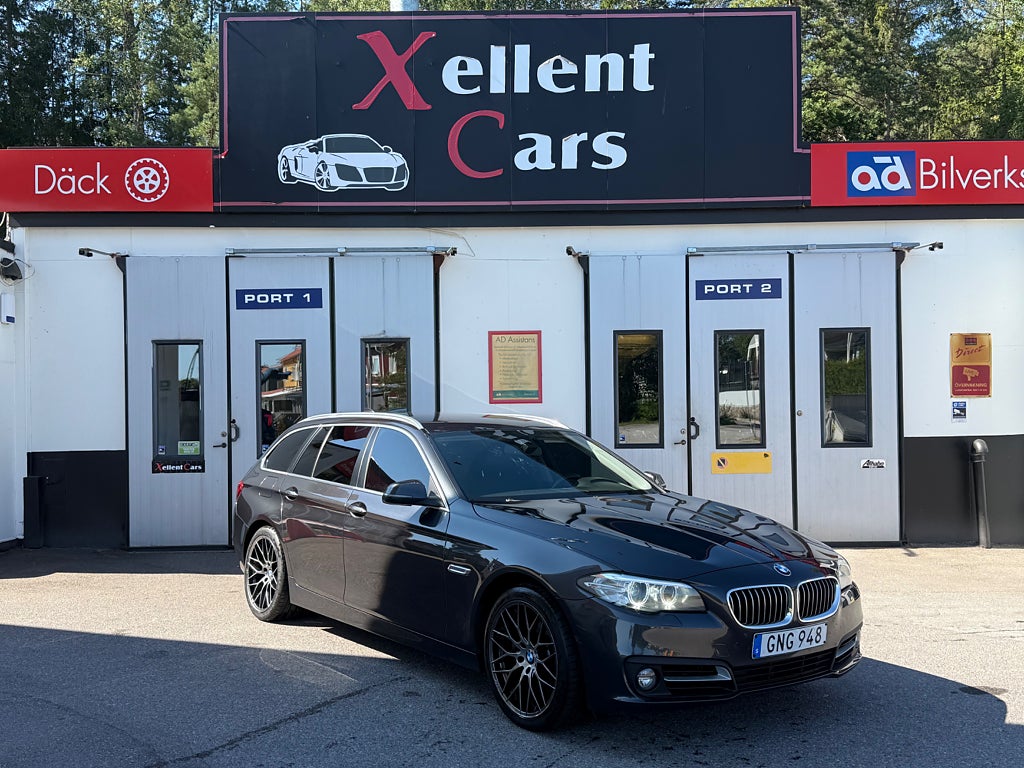 BMW 520 d xDrive Touring H/K|Cockpit|Värmare|4-Zons|Navi-Pro