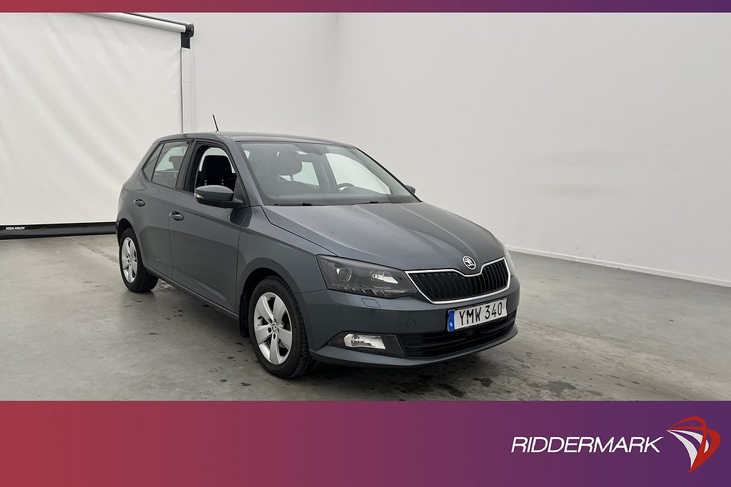 Skoda Fabia 1.0 TSI 95hk Style CarPlay Sensorer 0,44l/Mil