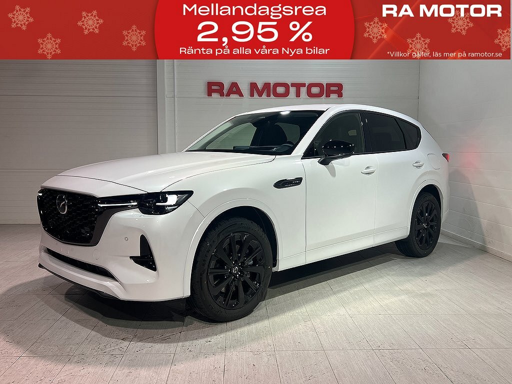 Mazda CX-60 Homura PHEV ALLA PAKET Pano, Conv Driver 2,95%