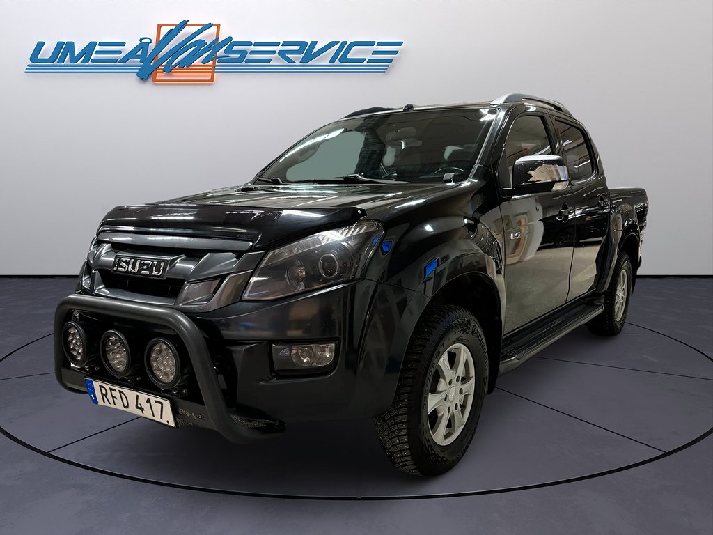 Isuzu D-Max Crew Cab 2.5 TD 4WD Aut 163hk Värmare V-hjul