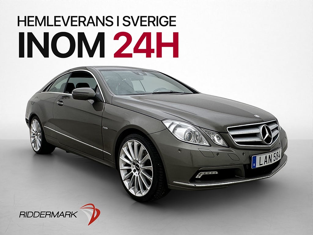 Mercedes-Benz E 250 Coupé 204hk Kamera Elstol Navi Sensorer