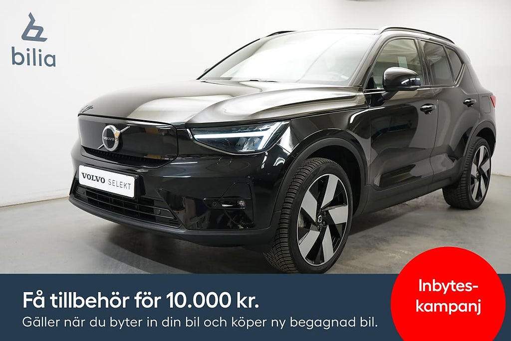 Volvo XC40 Recharge Extended Range Plus Edt, Förarstol el...