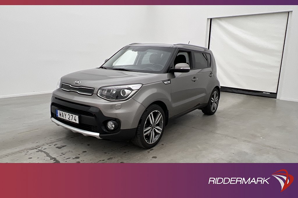 Kia Soul 1.6 GDI 132hk Värmare Kamera Navi 1-Brukare