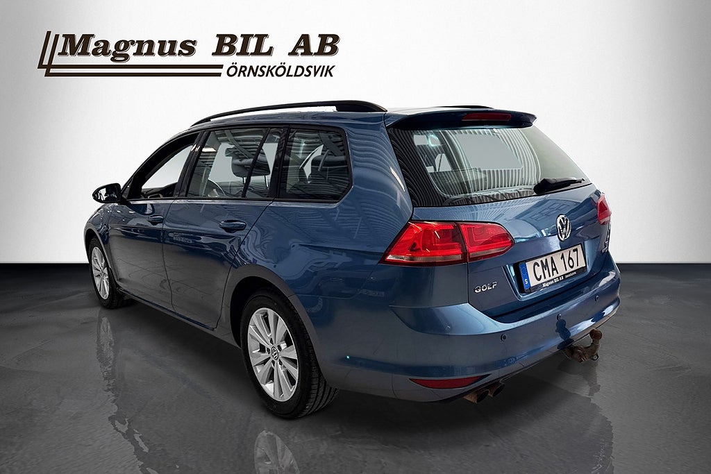 Volkswagen Golf Sportscombi 1.6 TDI DPF BMT 4Motion 6900 MIL Drag  miniatyr 3
