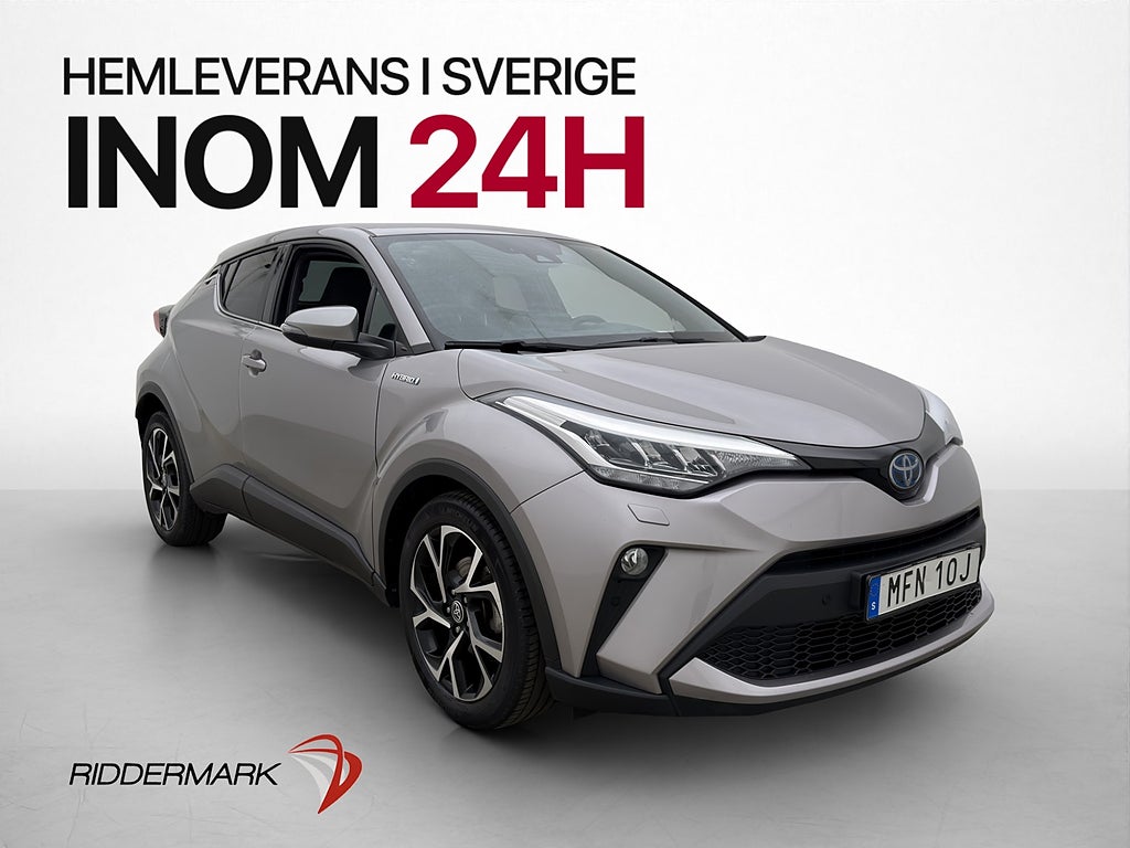 Toyota C-HR Hybrid 122hk X-Edition Kamera Rattvärm 0,38l/mil