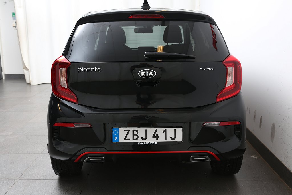 Kia Picanto 1,0 T-GDI 100hk GT-Line 5D Navi Skinn Kamera 2021