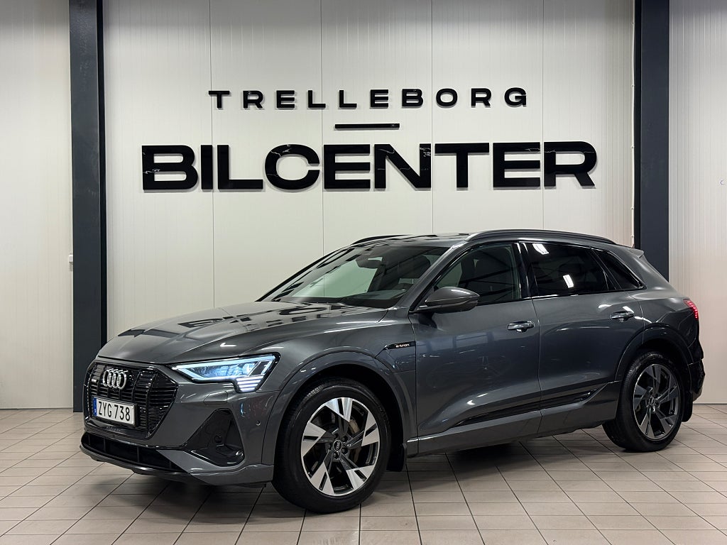 Audi E-Tron 55 quattro S Line 408hk 