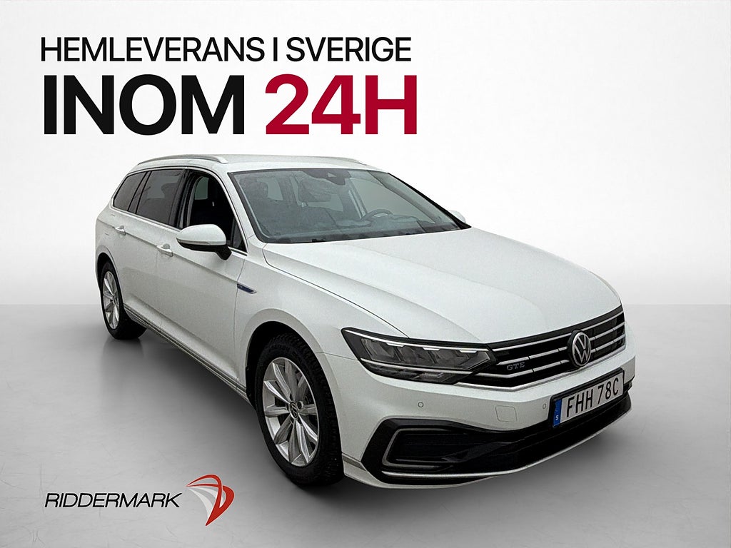 Volkswagen Passat GTE 1.4 TSI 218hk 360° Kamera CarPlay
