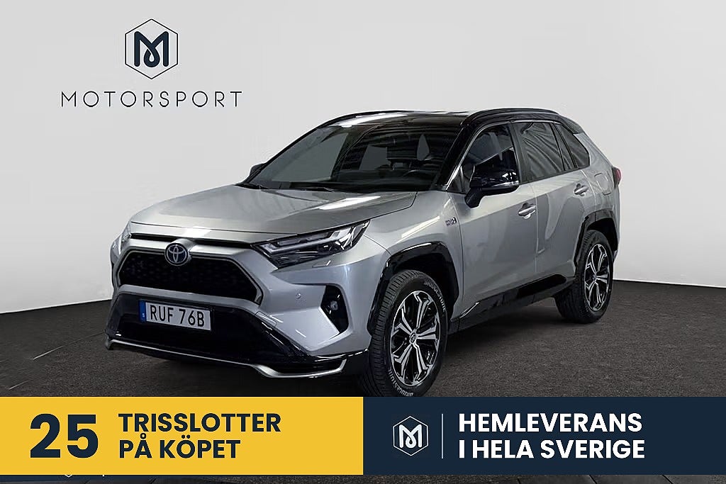 Toyota RAV4 Plug-in Aut AWD Style Dragkrok Värmare Adp-fart Kamera