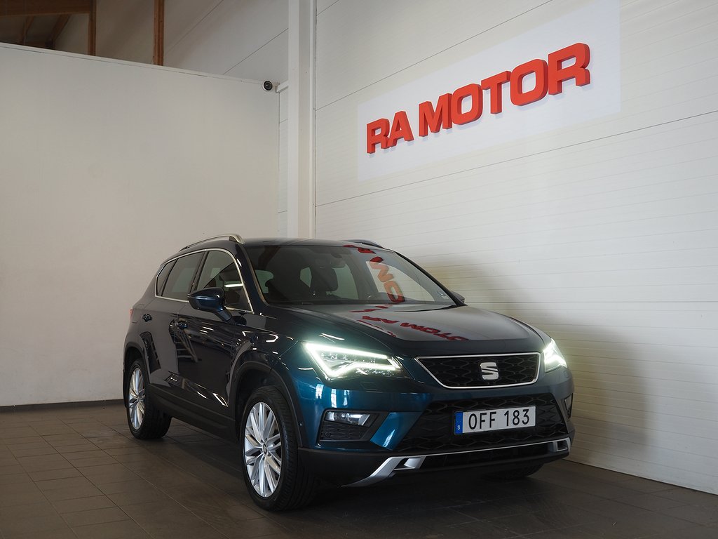 Seat Ateca 2.0 TDI 150hk 4Drive Xcellence |Drag|D-värm|°360| 2017