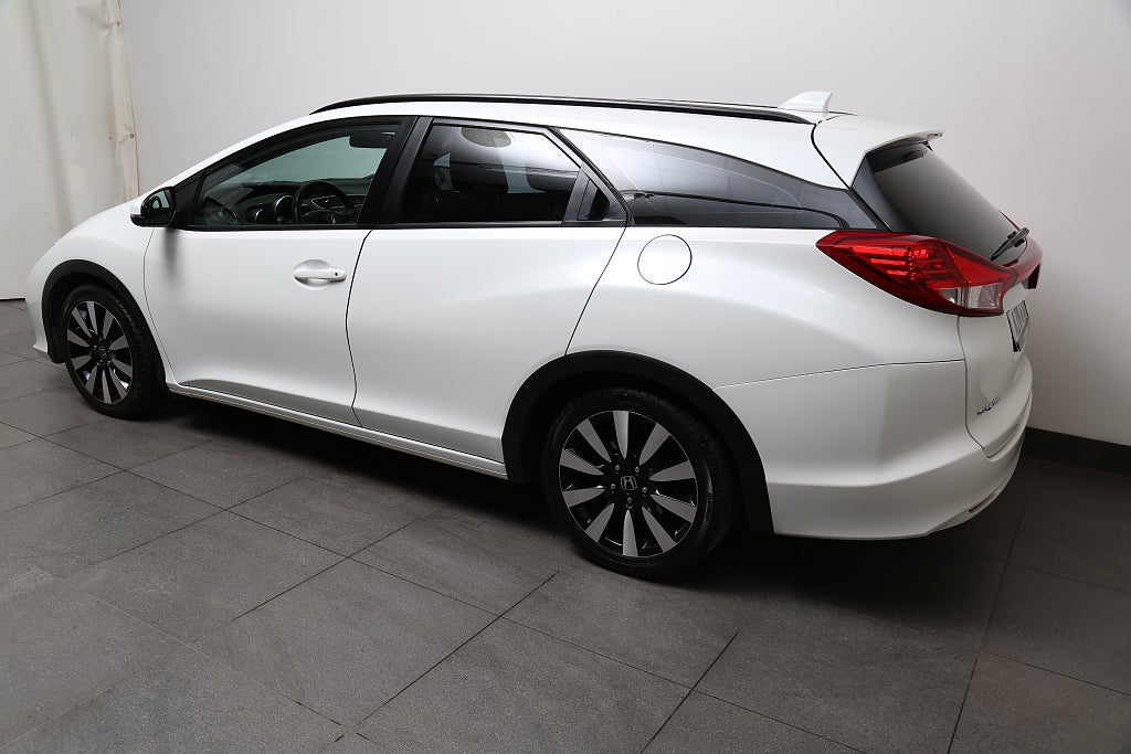 Honda Civic 1,6 i-DTEC 120hk Sport Tourer 1ägare Backkamera 2014