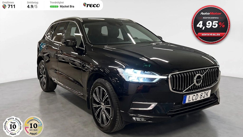 Volvo XC60 T4 Inscription 190hk Drag/Värmare/HuD/360