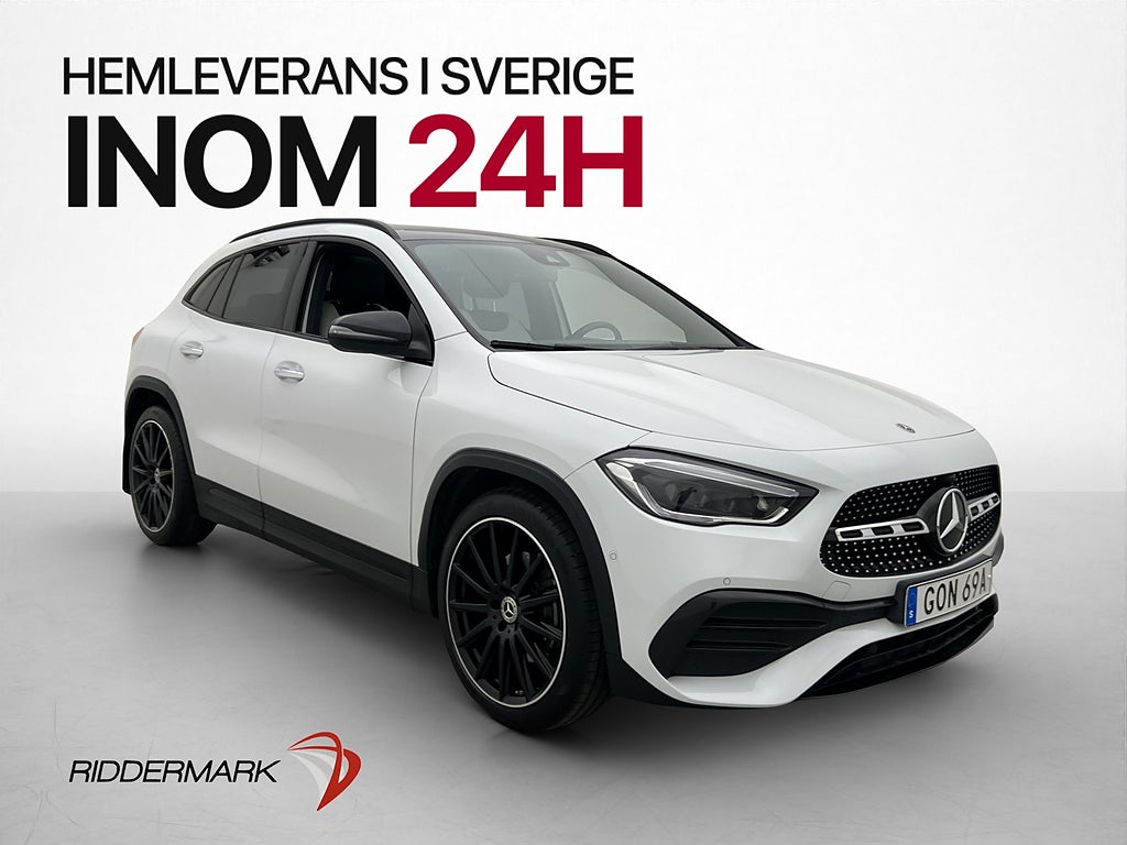 Mercedes-Benz GLA 220d 190hk 4M AMG Pano Kamera Värm Wide