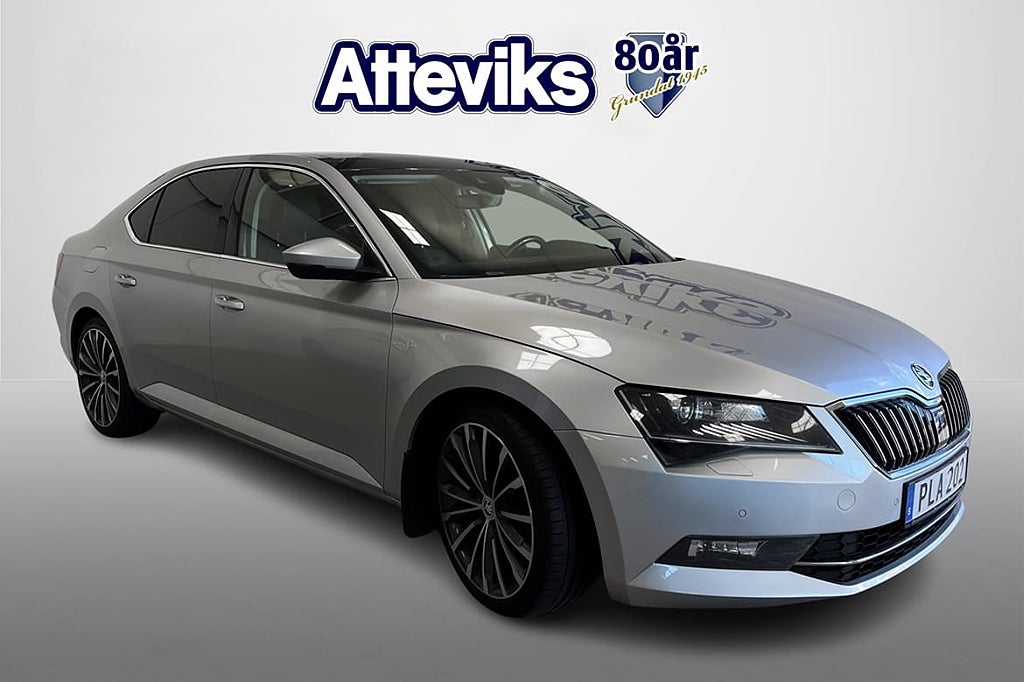 Skoda Superb TDI 190hk Aut 4x4 L&K Drag/p.värm/Skinn/*Takluc...