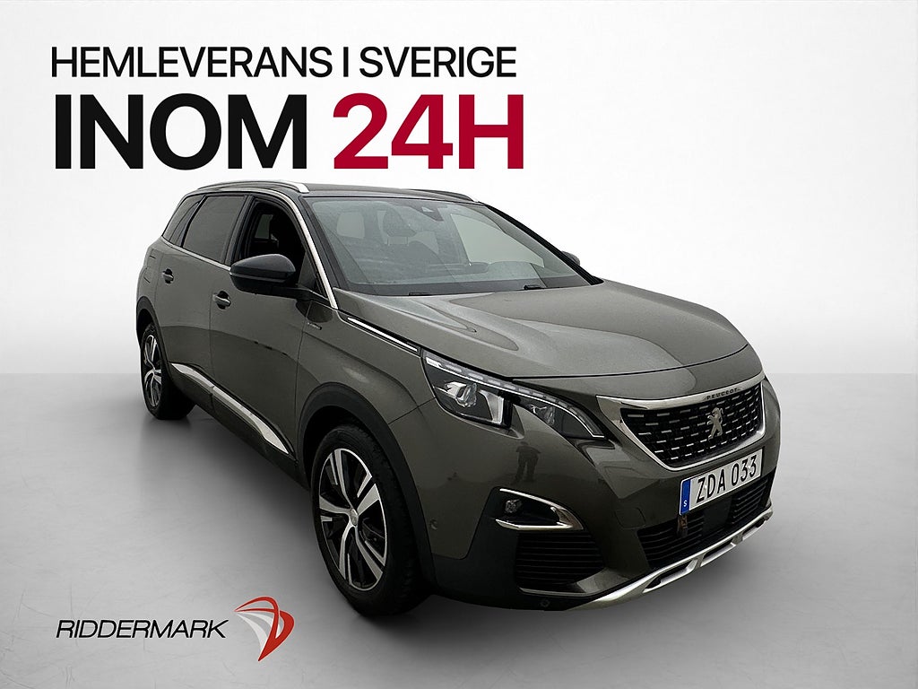 Peugeot 5008 165hk GT-Line 7-Sits Cockpit 360° CarPlay Drag