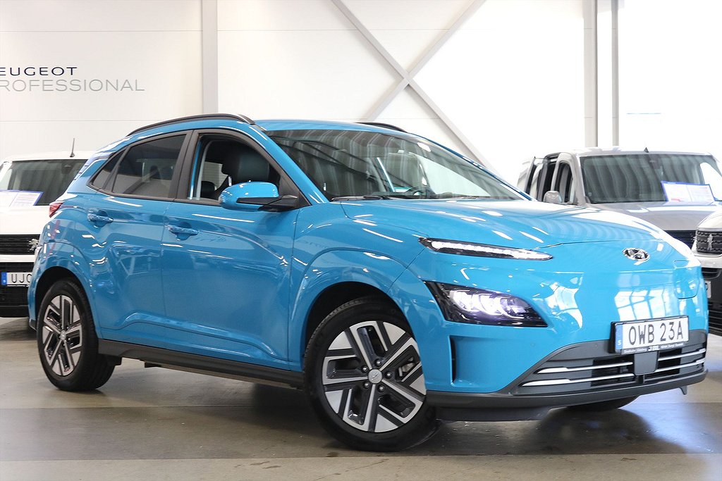 Hyundai Kona EV Essential 39.2kWh 136hk - Krell premium Ljudsystem