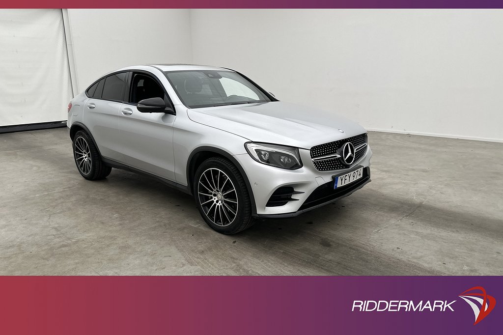 Mercedes-Benz GLC 220 d 4M 170hk AMG Taklucka Burm 360° Värm