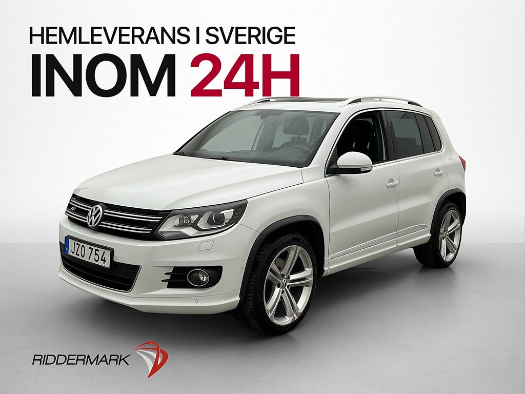 Volkswagen Tiguan 2.0 TDI 4M 184hk R-line Värmare Pano Drag