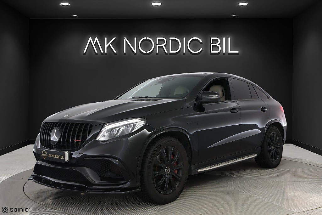 Mercedes-Benz GLE 63 S 4MATIC Coupé Panorama H/K 585 HK Svensksåld