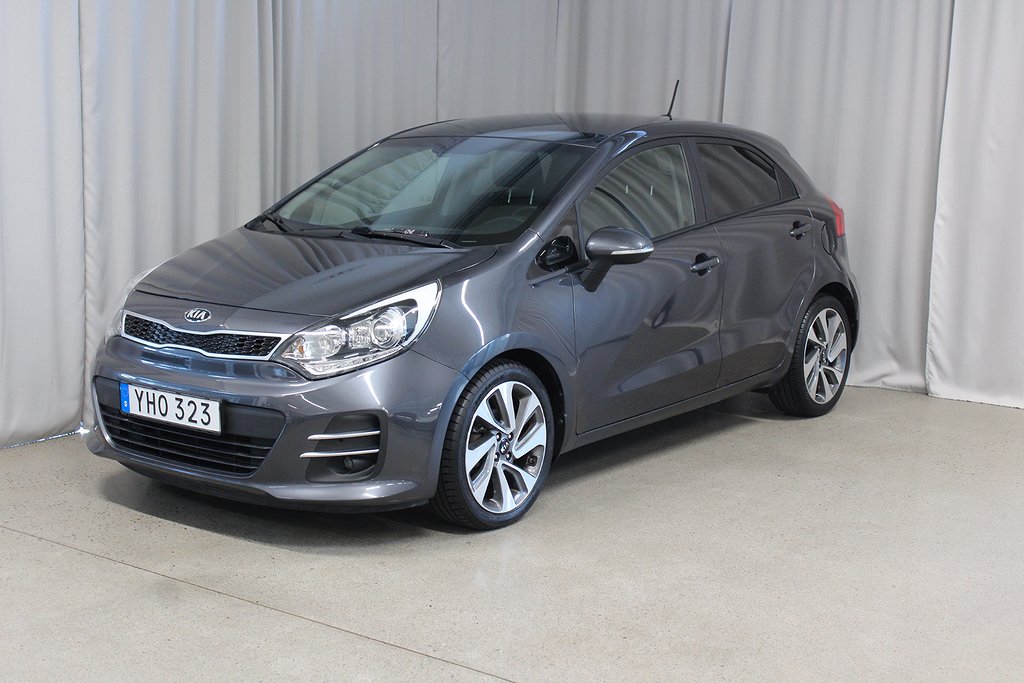 Kia Rio 1.2 CVVT GLS, Navi, B-Kamera, S&V-hjul, Rattvärme