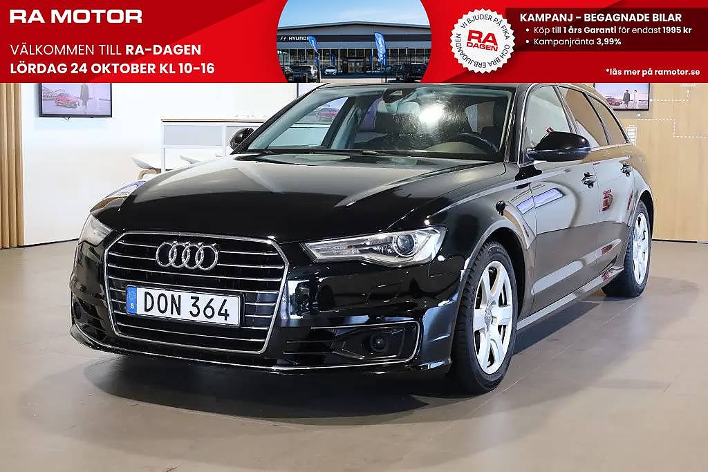 Audi A6 Avant 2.0 TDI ultra S Tronic Navi Drag Blåtand Värmare 2015