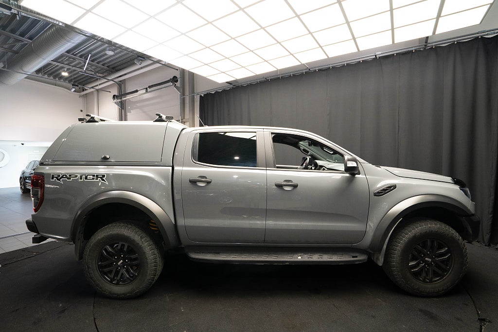 Ford ranger Raptor KÅPA D-VÄRMARE DRAG KAMERA 1-ÄGARE MOMS 213hk