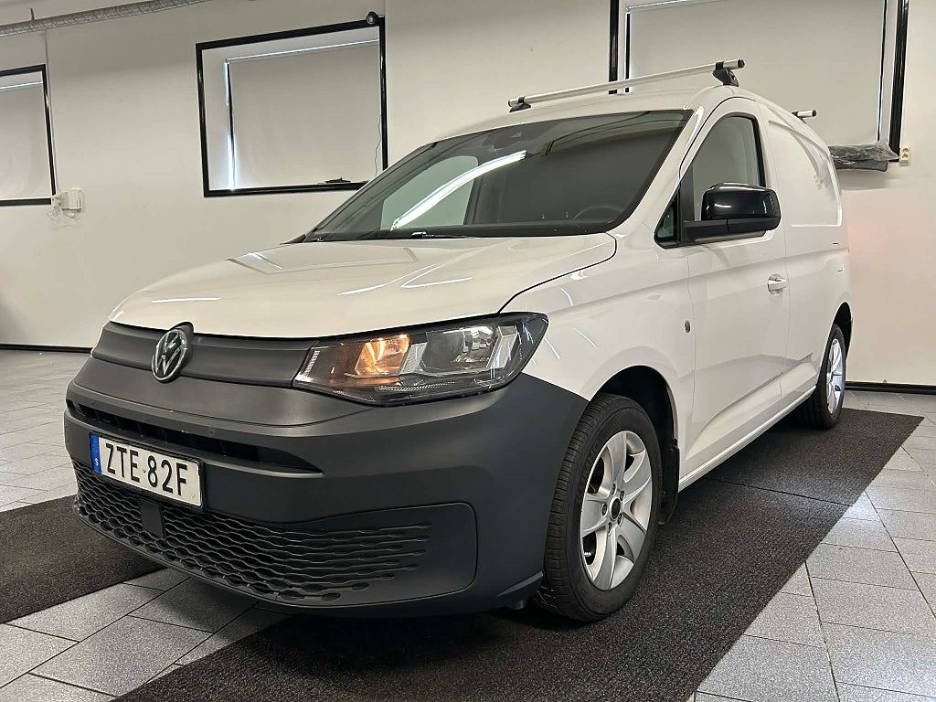 Volkswagen Caddy Cargo 2.0 TDI 75 hk BMT Euro 6 Drag MOMS Värm Inredning