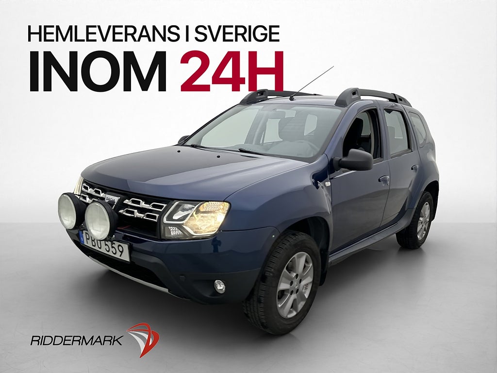 Dacia Duster 1.2 TCe 4x4 125hk M-Värmare Sensorer Drag