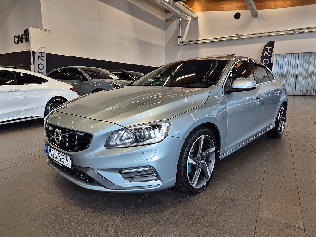 Volvo S60 D3 150hk Geartronic R-Design / Navi Lucka H&K ljud