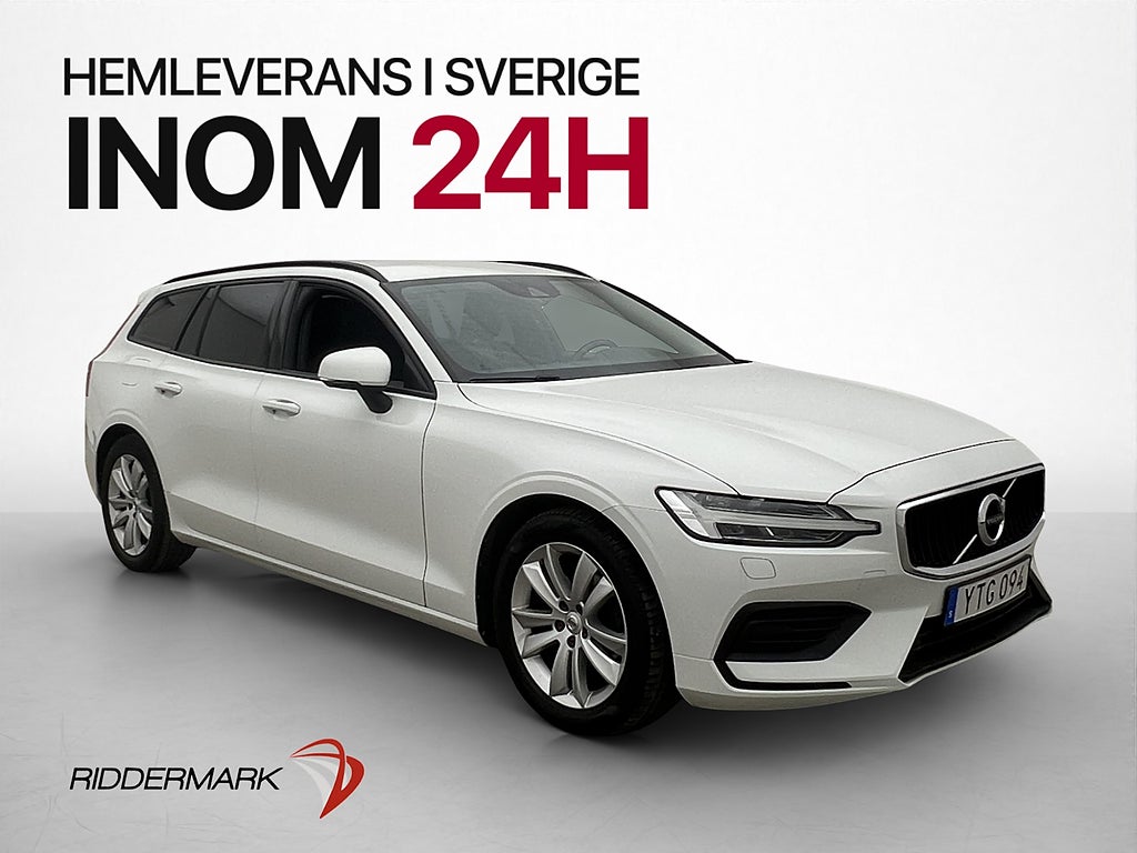 Volvo V60 D4 190hk Momentum VOC Värmare Navi Rattvärme Drag